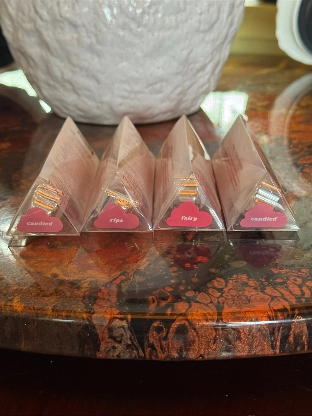 Lot of 4 Jelly Wave Lush Lip Oil